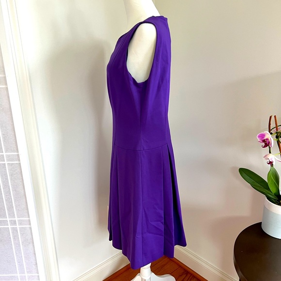 NWT Ellie Tahari Jessy Dress in Purple Rain - Picture 2 of 5